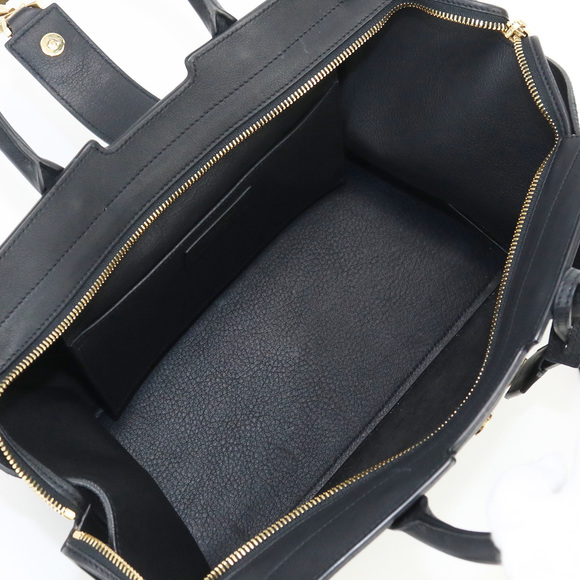 Saint Laurent Downtown Handbag Calf Black - Picture 3 of 10